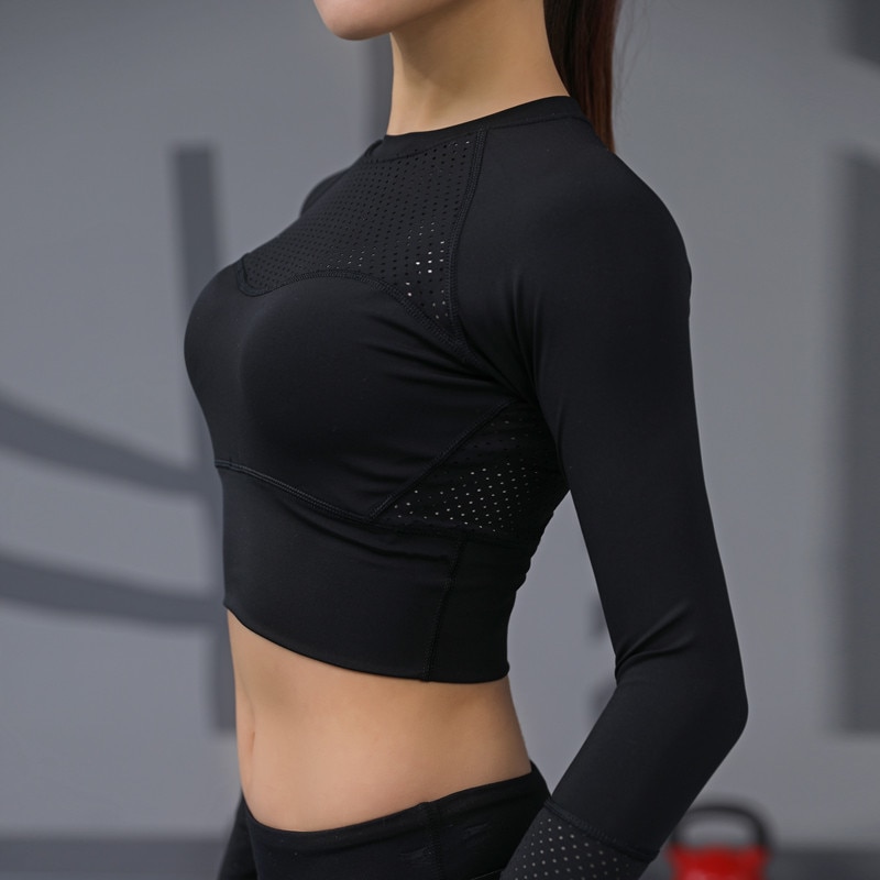 long sleeved gym set