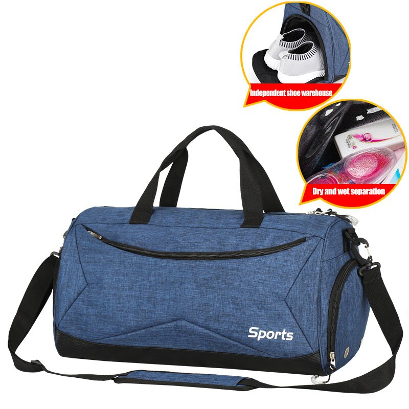 Waterproof Canvas Unisex Sports Bag