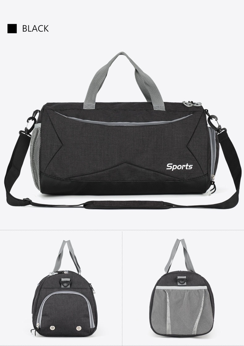 Waterproof Canvas Unisex Sports Bag