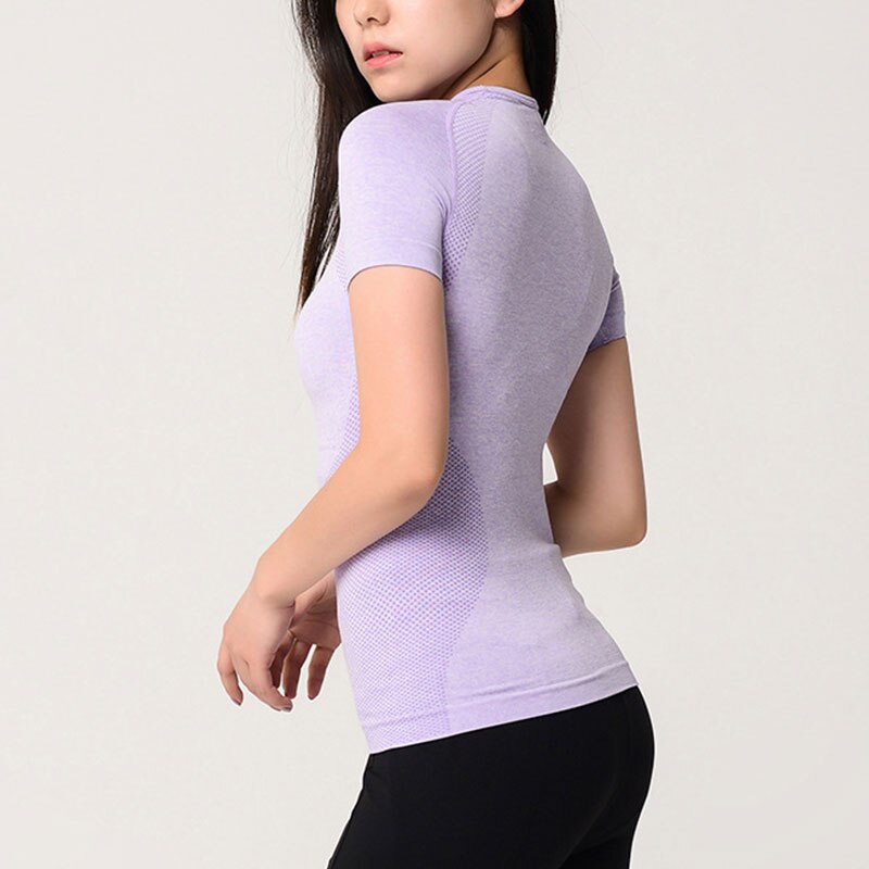 Breathable Mesh Compression Women's T-Shirt
