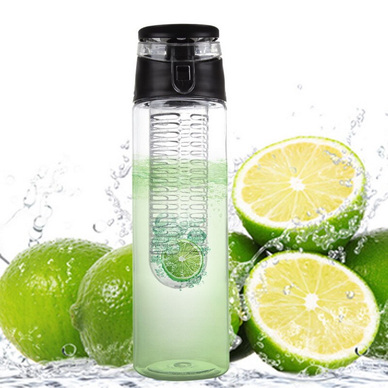 Portable Water Bottle with Fruit Infuser